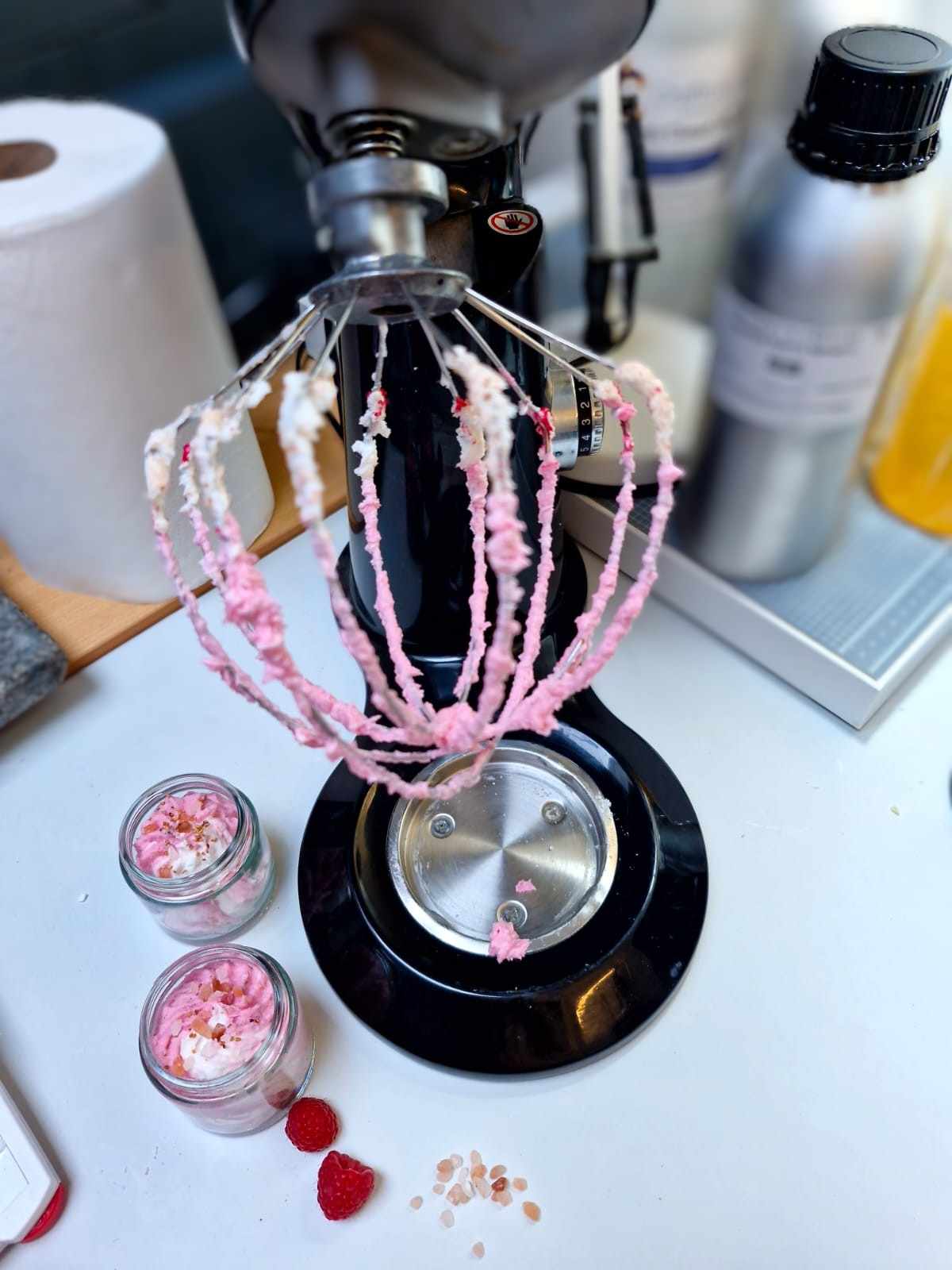 Raspberry Ripple Salt Scrub
