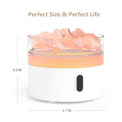 Himalayan Salt  Aroma Diffuser - Flame Effect (salt included)
