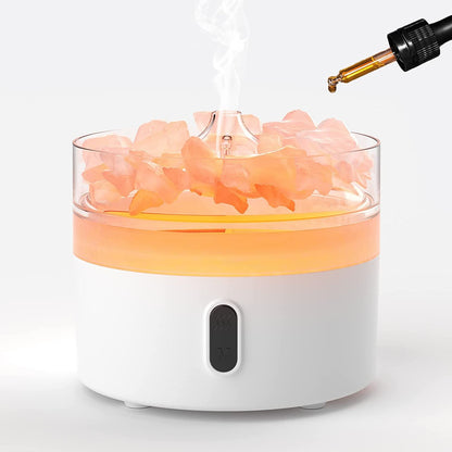 Himalayan Salt  Aroma Diffuser - Flame Effect (salt included)