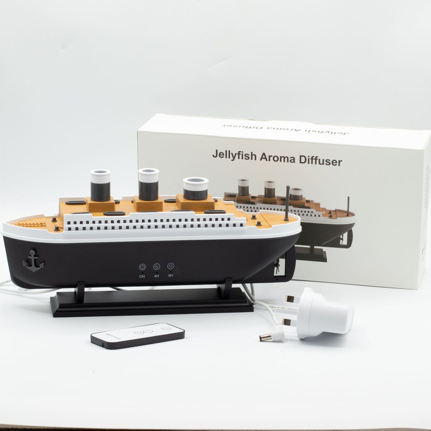 Ship Model Puff Effect Aroma Diffuser and Colour Change