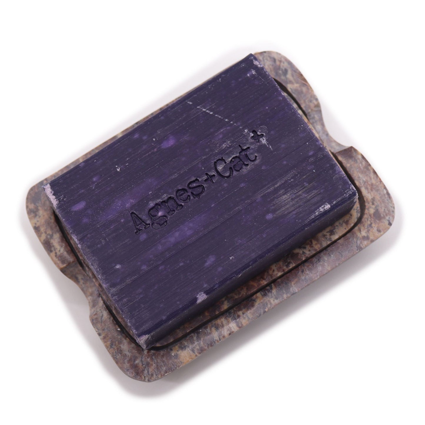 Soapstone Soap Dish & Drainer - Classic Square