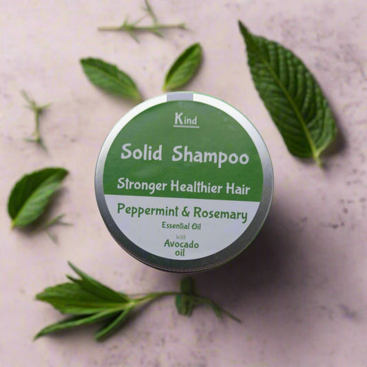 Solid Shampoo - Peppermint and Rosemary